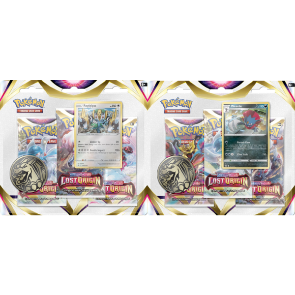 Sword&Shield: Lost Origin 3 pack blister