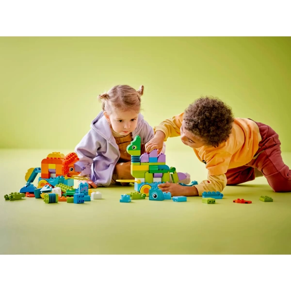 10451 LEGO DUPLO: 3-in-1 dinosaurussen op wielen