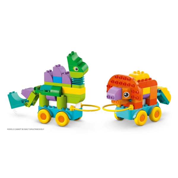 10451 LEGO DUPLO: 3-in-1 dinosaurussen op wielen