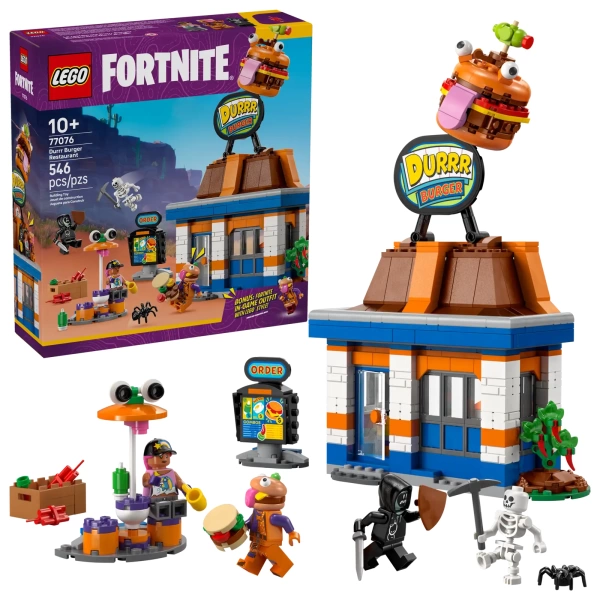lego fortnite durr burger restaurant