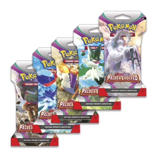 paldea evolved sleeved booster